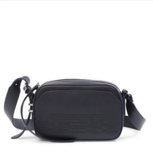 All Saints leather crossbody camera bag